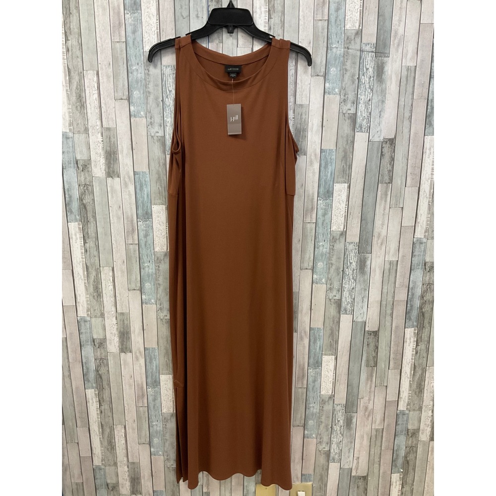 J Jill Tan Dress Sz L